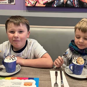 Grayson and Gavin Boardman